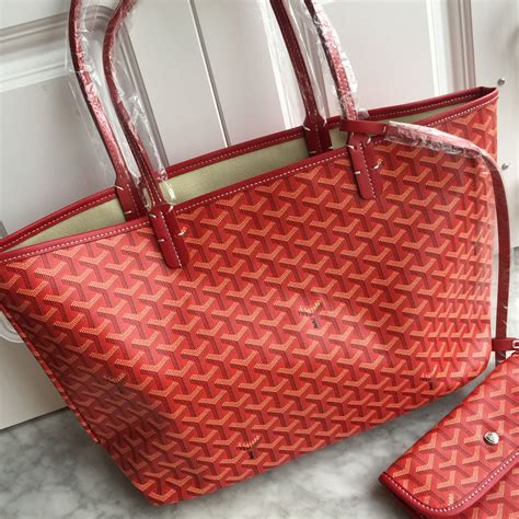 red goyard|reversible goyard tote bag.